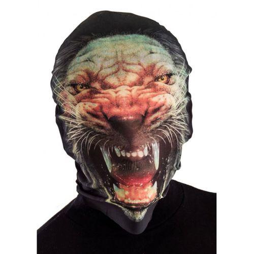 Kafaya Tam Geçmeli Aslan Maskesi - Streç Aslan Maskesi