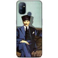 Huawei P40 Pro Kılıf Atatürk (48) Bumper Kılıf Yeşil Duvar