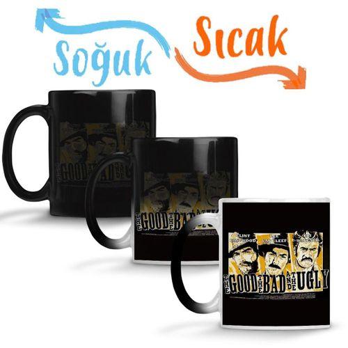 İyi Kötü Çirkin Sihirli Kupa Bardak Porselen