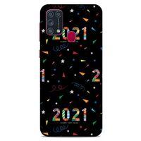 Yılbaşı Süsleri 06 Samsung Galaxy M31 Kılıf Silikon Kapak