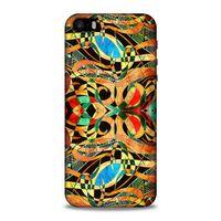 Lopard Apple Iphone 5 Uyumlu Kılıf Manipülasyon ☻ (8) Baskılı Kılıf Desenli