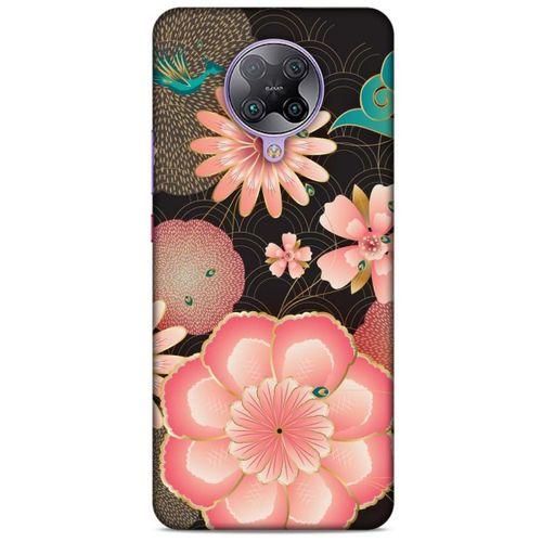 Xiaomi Poco F2 Pro Kılıf Japonya (21) Koruyucu Kapak Japon Çiçekleri Vilmorin