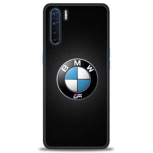 Oppo A91 / Reno 3 Kılıf HD Baskılı Kılıf - Bmw + Tam Ekran Koruyucu