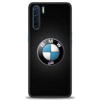 Oppo A91 / Reno 3 Kılıf HD Baskılı Kılıf - Bmw + Tam Ekran Koruyucu