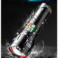 Pro F-3002 Alüminyum Tg Led Gece Şeritli Type-c Şarjlı El Feneri
