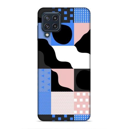 Samsung Galaxy M32 Uyumlu Kılıf Insomnia (44) Tough Armor Kılıf Mavi Siyah