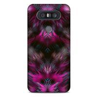 LG K41S - K51S Kılıf Desenli Özel Seri Tüyler (40) Fit Silikon Kılıf