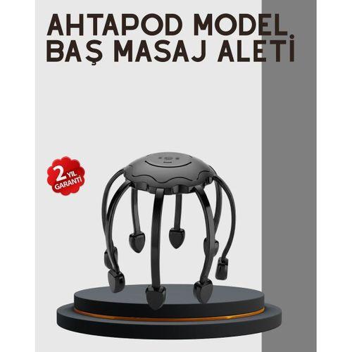 Çok Noktalı Elektrikli Kafa Masaj Cihazı 3 Modlu Rahatlatıcı Masaj