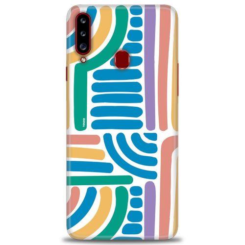 Samsung Galaxy A20S Kılıf HD Baskılı Kılıf - Joy + Tam Ekran Koruyucu