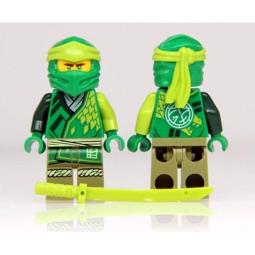Orjinal Lego Minifigür Green Ninjago Lloyd