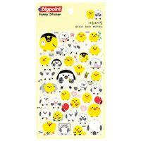 Bigpoint Sticker Neon ve Metal Civcivler