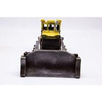 Dekoratif Metal Buldozer Biblo