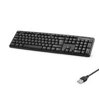 Kablolu Standart Klavye F Siyah HDX2601