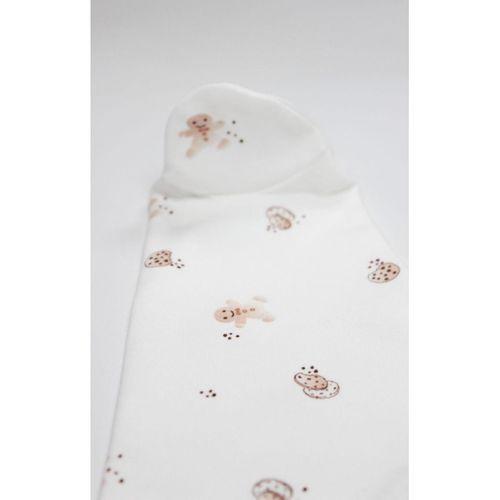 Bistyle Patikli Alt Cookies Make Happy 16144 Ekru