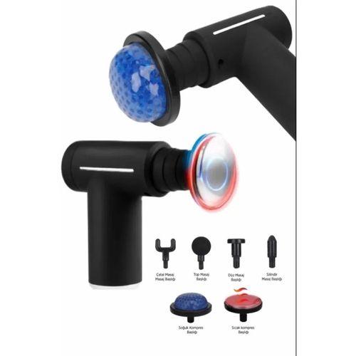 Sıcak Ve Soğuk Terapili Masaj Sı - Şarjlı Isıtmalı Masaj Cihazı - Sporcu Masaj Aleti