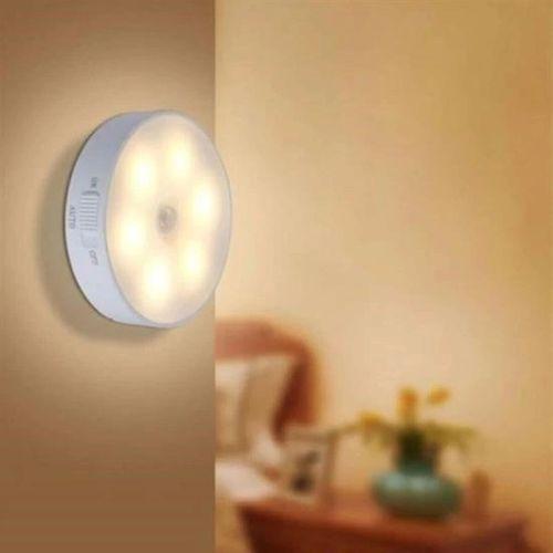 Hareket Sensörlü Usb Şarjlı Spot Lamba Mıknatıslı Ve Yapışkanlı Gün Işığı Renk Led