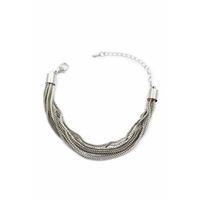 Zincirli Bileklik - Gümüş