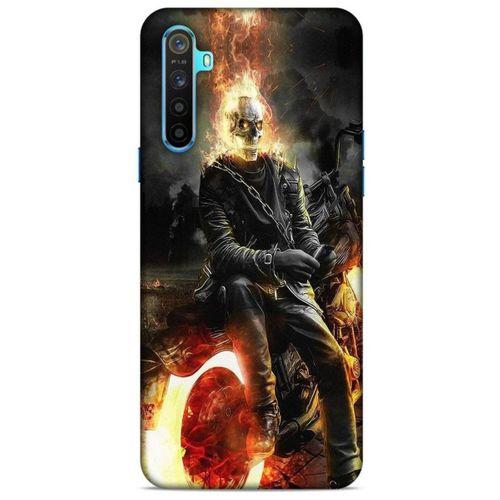 Realme 6i Uyumlu Kılıf Motorsiklet (16) Kalın Kılıf İskelet