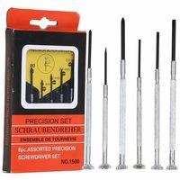 Mini Kuyumcular Ve Saatçiler İçin 6 Lı Tornavida Seti