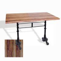 Dockers Çipa 3002 Döküm Ayak Masa 80x140 cm - (Werzalit, Wermodin ve Allzalit Tabla) - Indiana Wood