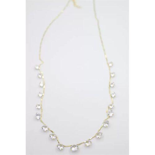 Taş Sallantılı Kolye - Altın