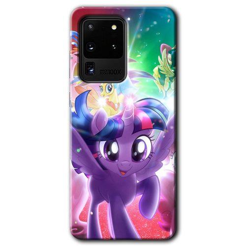 Potkal Hediye Fabrikası Samsung Galaxy S20 Ultra Kılıf HD Desen Baskılı Arka Kapak - Pony