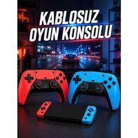 Kablosuz Oyun Konsolu Hdmı Çıkışlı Çift Kontrolcülü Retro Oyun Seti
