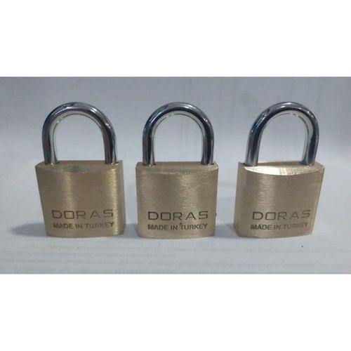 Ersa Doras 30 Mm 3 lü Sarı Pas Sistem Asma Kilit