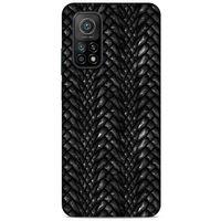 Xiaomi Mi 10T 5G Kılıf Dragons (2) Kabı Ejderha Deri Siyah