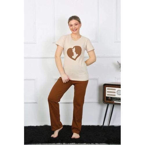 Kısa Kol Penye Pijama Takımı