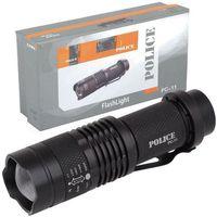 Pc-11 Mini El Feneri Sadece 1 Kalem Pil İle Çalışır Cree Q5 Led Teknolojisi, 100m Menzil Ve Zoom Özelliği. Kompakt, Güçlü Ve Ultra Ekonomik.