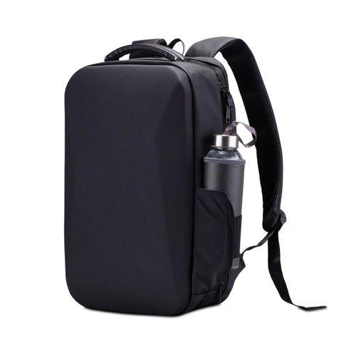 Classone GA-0010 Gauntlet V1 Sert Kabuk Serisi 15.6 inch Uyumlu WTX Pro Su Geçirmez Kumaş Laptop Çantası -Siyah