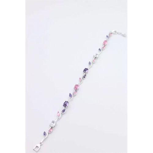 Çiçek Bileklik - Gümüş