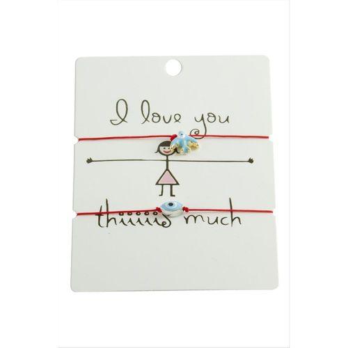 Kırlangıç Nazar İp Bileklik 2 Adet