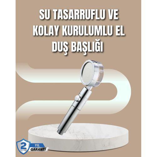 360° Ayarlanabilir Çok Fonksiyonlu Duş Başlığı
