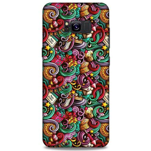 Graffitix (44) Desenli Silikon Kapak Samsung Galaxy S8 Plus Kılıf