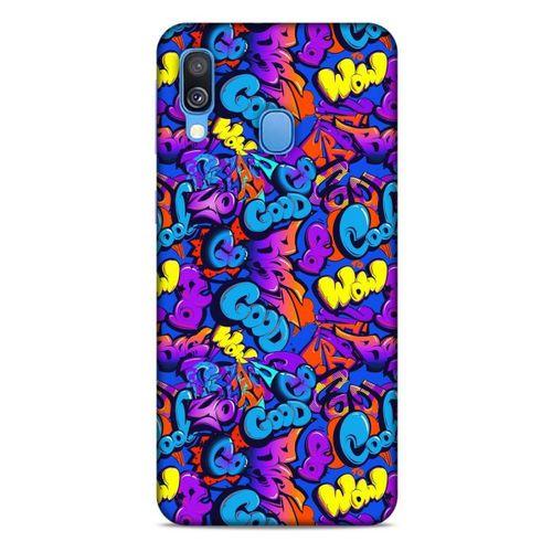 Graffitix (20) Desenli Silikon Kapak Samsung Galaxy A40 Kılıf