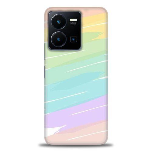 Tecno Spark Go 2023 Kılıf HD Baskılı Kılıf - Renk Paleti + Tam Ekran Koruyucu