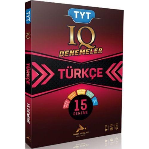 TYT IQ Türkçe Video Çözümlü 15 Deneme Paraf Yayınları
