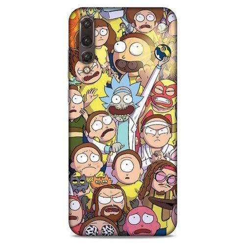 Huawei P20 Pro Uyumlu Kılıf Rick And Morty (34) Slim Armor Kılıf Manager Morty