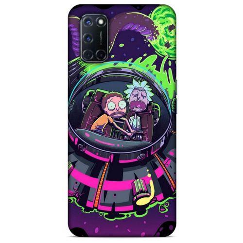Oppo A52 Uyumlu Kılıf Rick And Morty (21) Koruyucu Kapak Brad