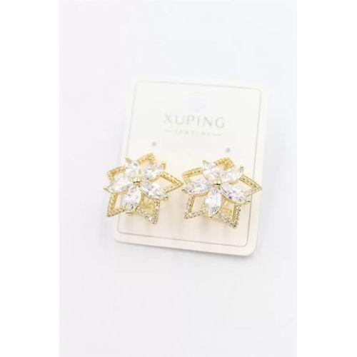 Çiçek Küpe - Altın