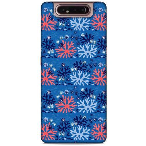 Samsung Galaxy A80 Uyumlu Kılıf Mavi Delisi (36) Glitter Kılıf Lokal