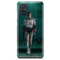 Samsung Galaxy M51 Uyumlu Kılıf Harley Quinn (12) Koruyucu Silikon Yeşil Yağmur