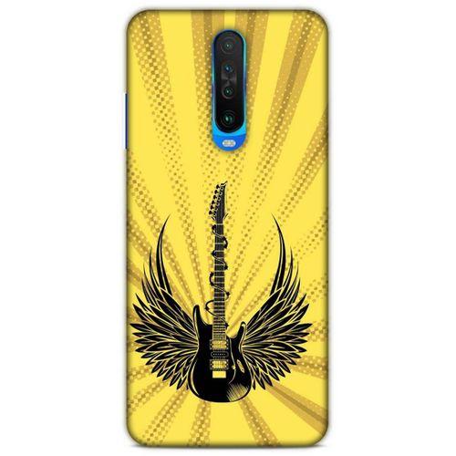 Lopard Xiaomi Poco X2 Uyumlu Kılıf Tattoo's (41) Tank Kılıf Gitar Dövmesi