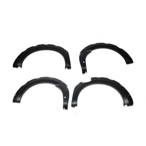 FORD RANGER WILDTRUCK 2019 Set 7 Parça Çamurluk Kaplama 9203 Siyah Mat Asa Kum Desen Vidalı