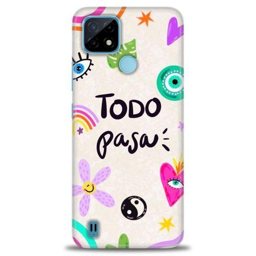 Realme C21 Kılıf HD Baskılı Kılıf - ToDo Pasa + Tam Ekran Koruyucu