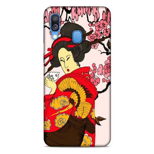 Samsung Galaxy A40 Kılıf Japonya (10) Full Koruma Kılıfı Japon Geyşa