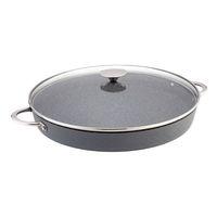 Bonera 38 Cm Cam Kapaklı Pro Plus Granit Balık - Fırın Tepsisi Pro 1203