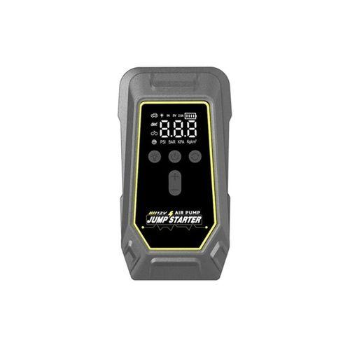 Tank Model Şarjlı 12.000 Mah Taşınabilir Çanta Araç Akü Takviye Cihazı Işıklı Hava Kompresörü